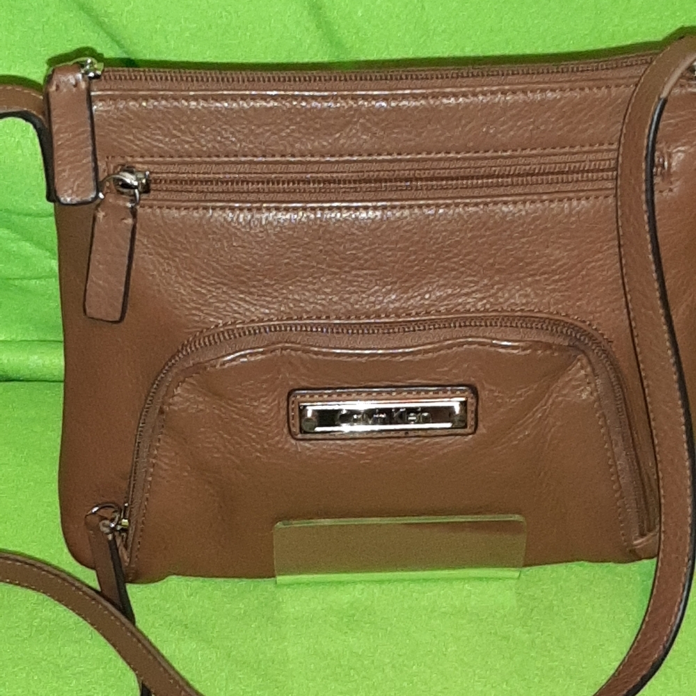 Leather Calvin Kline crossbody